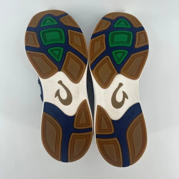 OluKai Mio Li Shoes Men's Size 9M Navy Blue Mesh Sneakers Athletic Lightweight - Picture 8 of 9